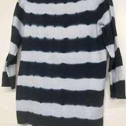 Michael Kors Tie Dye Cotton Knit Sweater
