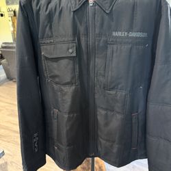 Harley-Davidson Men’s Quilted Shirt Jacket XL