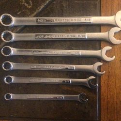 Craftsman 6 Pc Quick Speed Combination Wrenches (Set 5/16” - 5/8”)