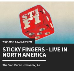 Sticky Fingers @ The Van Buren