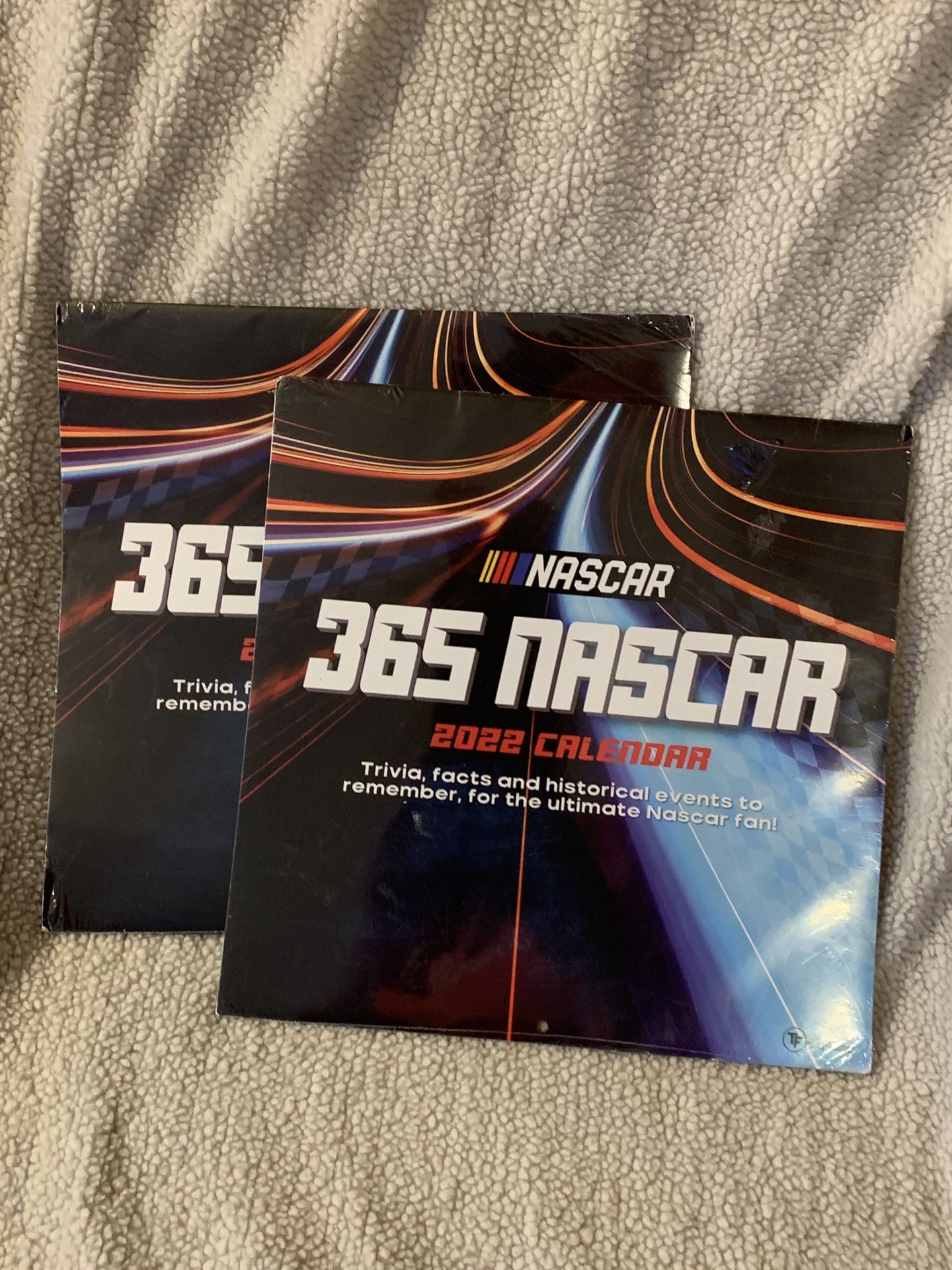 365 NASCAR Calender X 2 w/ Trivia, Facts & Historical Events