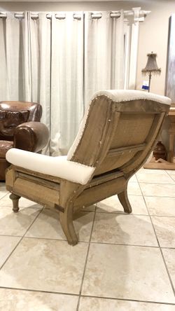 2-Restoration Hardware Deconstructed Club Chairs . 