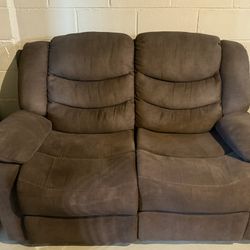 Love Seat & Sofa Recline