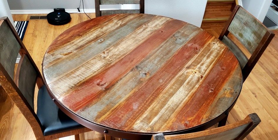Dining Table With 4 Chairs