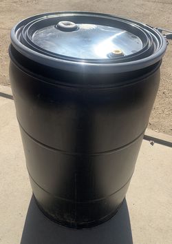 Black Container Open Top