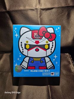 Bandai Chogokin Gundam x Hello Kitty Figure - Factory Sealed (Blue Box)