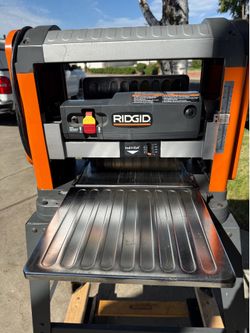 Ridgid 24”’wide planer Model TP13002 replace by R4330
