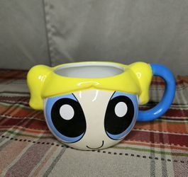 Vintage Cartoon Network Bubbles (Powerpuff Girls) Ceramic Mug