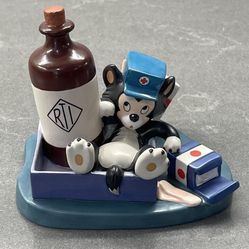 Disney WDCC First Aid Fiasco Figaro Figurine from Walt Disney’s First Aiders Collection
