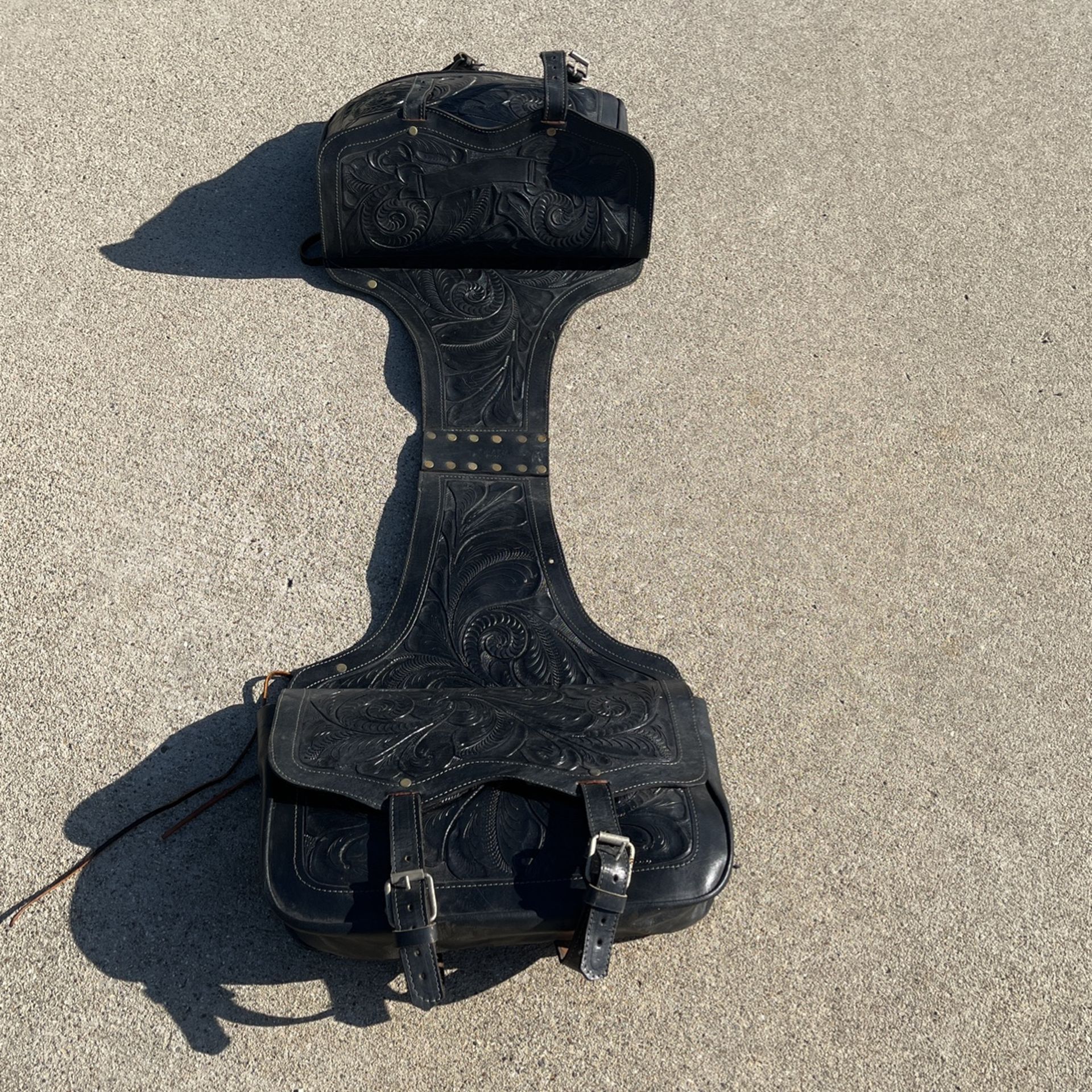 Leather Saddle Bags
