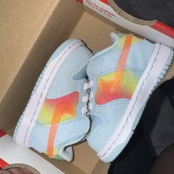 Glacier blue Nike dunks