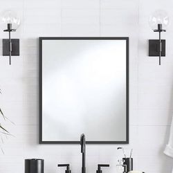 Hivone 18x20 Metal Framed Bathroom Mirror Rectangle Wall Mounted Vanity Mirror