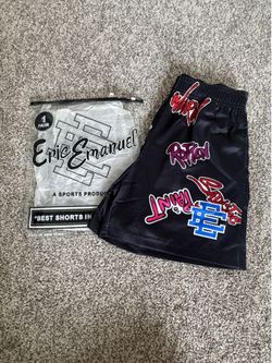 Eric Emanuel x Matty Boy EE Short 'Black/Blue Size Small