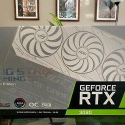 NVIDIA ASUS ROG White Strix GeForce RTX 3090 24GB