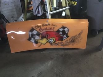 Clay Cams Airbrushed On Deck Lid