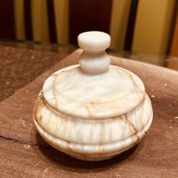 Marble Trinket Box 4”x3”