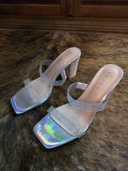 Rhinestone heels