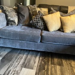 Mid Gray Sectional 