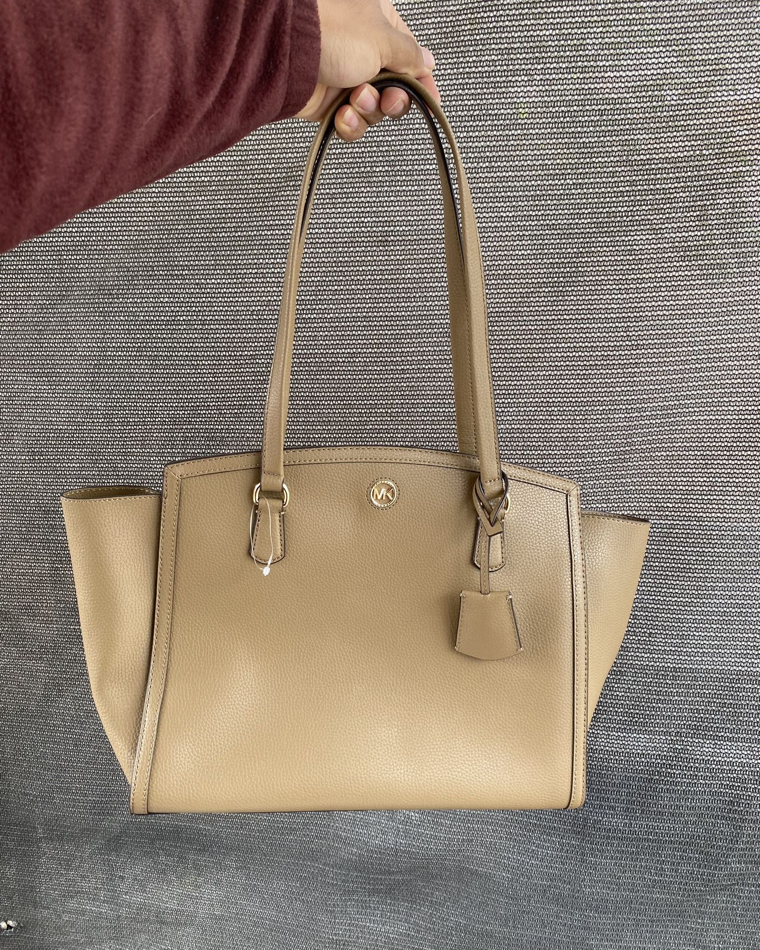 Michael Kors Chantal leather tote bag