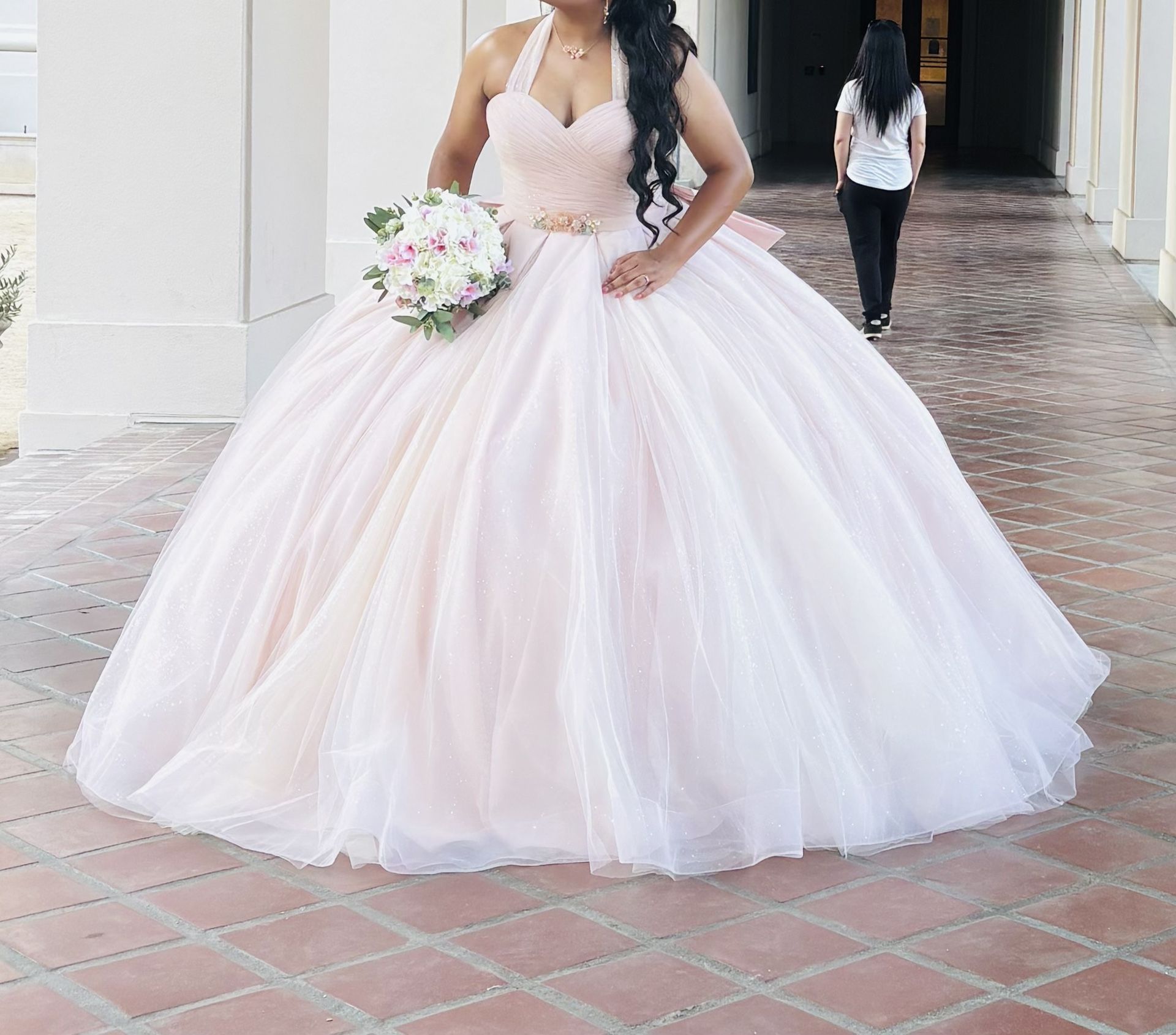 2000s quinceanera dresses Lilac Lace Applique Sweetheart A-line Side Slit Prom Dresses, CP0810   clover sew