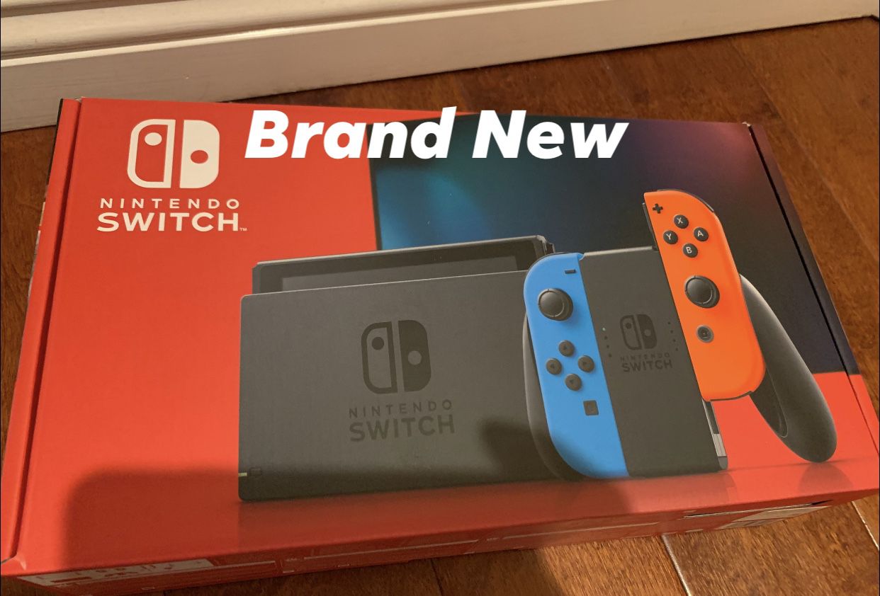 Nintendo Switch 32GB Console with Neon/Red Blue Joy-Con *2020 V2 NEW*