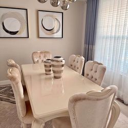 Dining set of 6