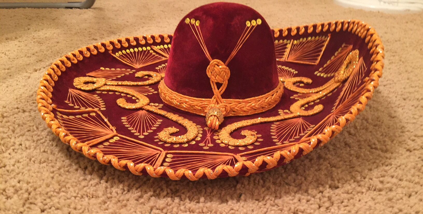 PIGALLE MEXICAN VELVET SOMBRERO