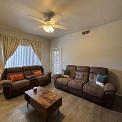 Reclining Sofa And Loveseat