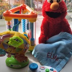 Elmo, Vtech, Fischer Price Controller, Playgo Triangle