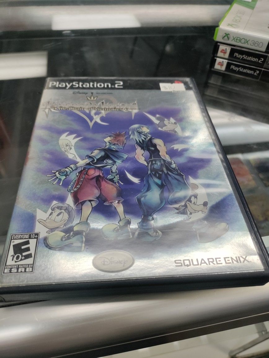 Kingdom Hearts Rechain Of Memories Ps2