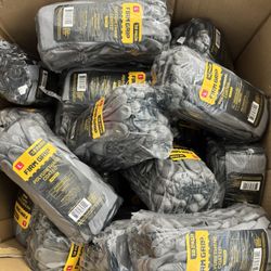 Large- Polyurethane Grip Work Gloves (12-Pack)