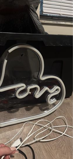 Love Heart Neon Sign Light