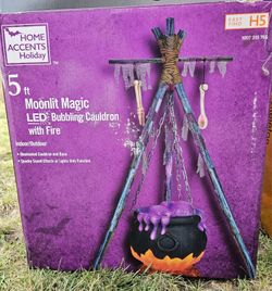 ( BEEN SOLD ) Halloween Cauldron