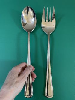 Serving Spoon and Fork