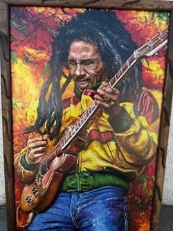 BOB MARLEY PAINTING