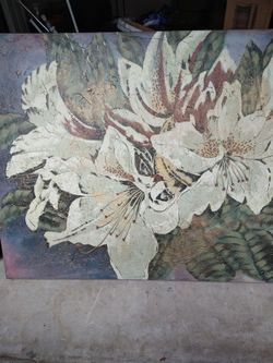 Cris Allison Hand Painted Canvas