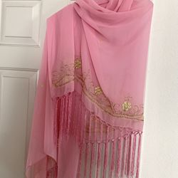 Pink Sarong/Shawl/Wrap