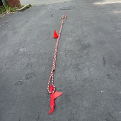 40’ TUG OF WAR ROPE w/Flag and 2 Small Cones