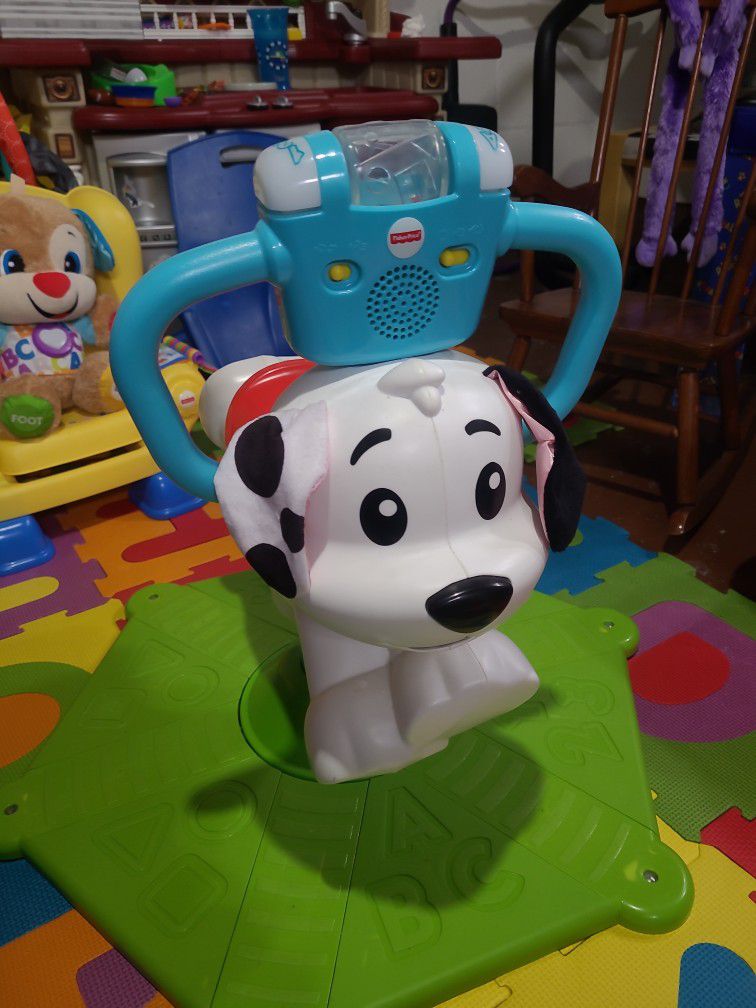 Fisher-Price Learn, Jump Spin And Play Puppy 