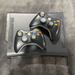 Xbox 360 with  2 controllers 