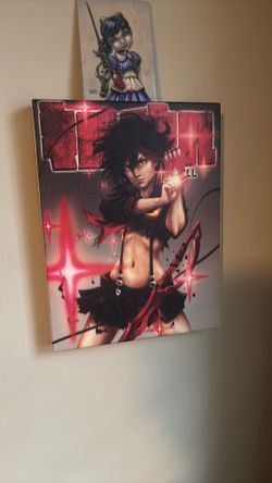 Ryuko Matoi canvas painting