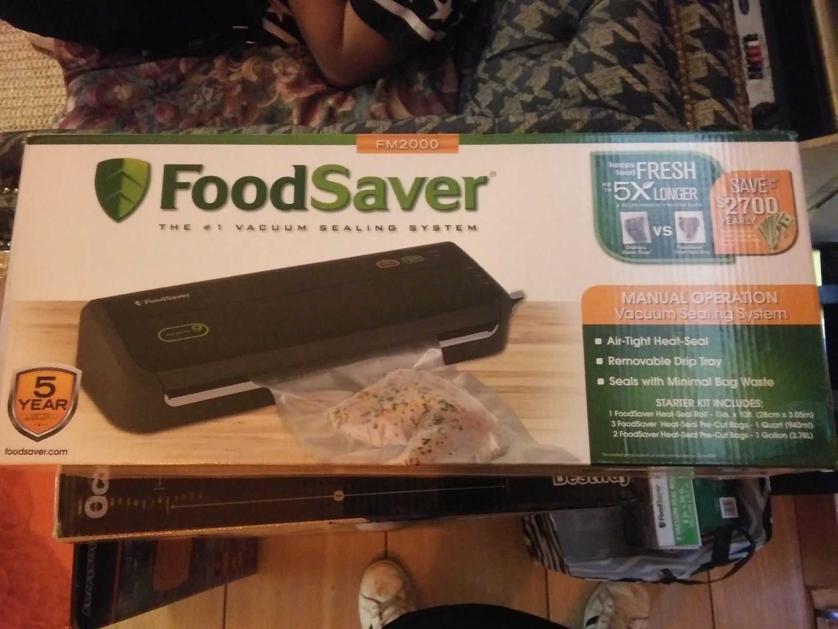 Food saver sealer