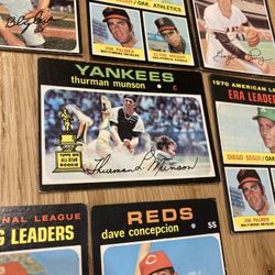 1971 Topps Baseball Lot 