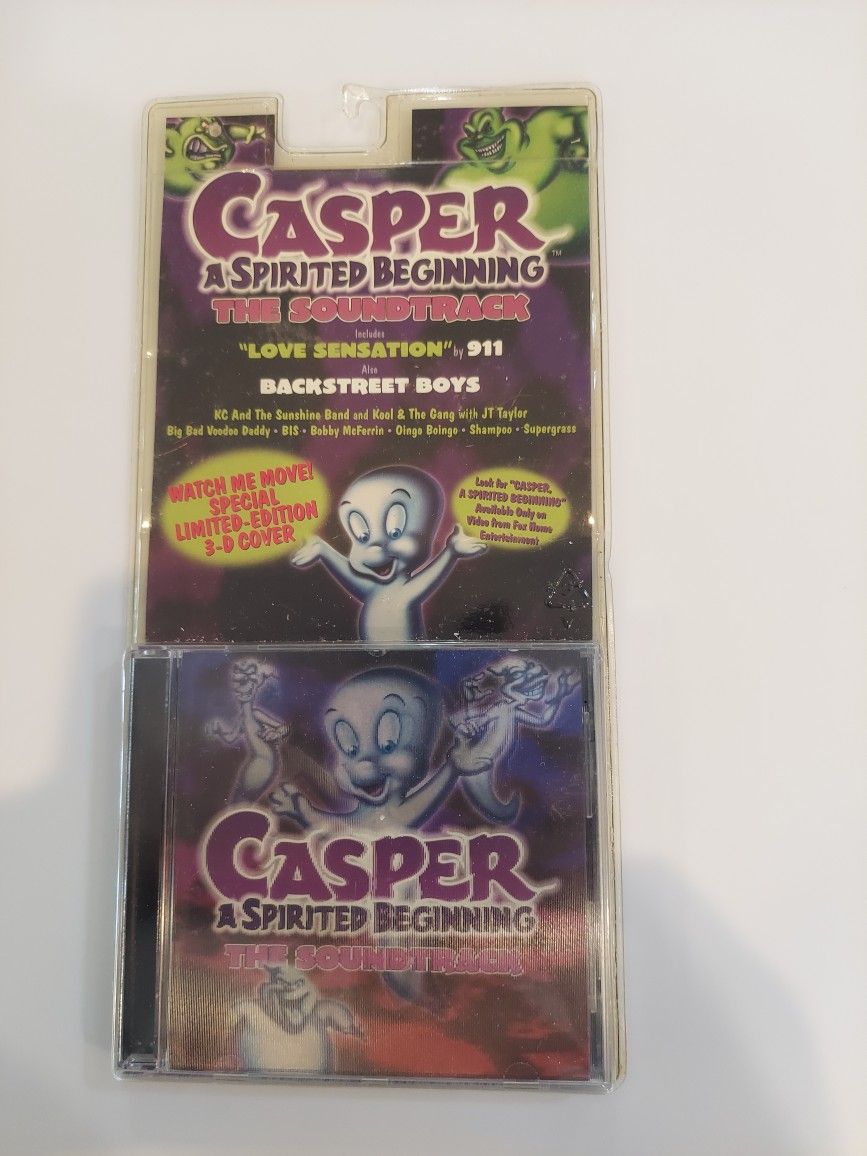 Casper, A Spirited BEGINNING CD, SOUNDTRACK
