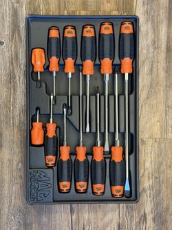 Mac tools screwdriver set