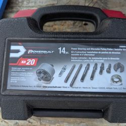 Powerbuilt - 14 PC Power Steering & Alternator Pulley Puller