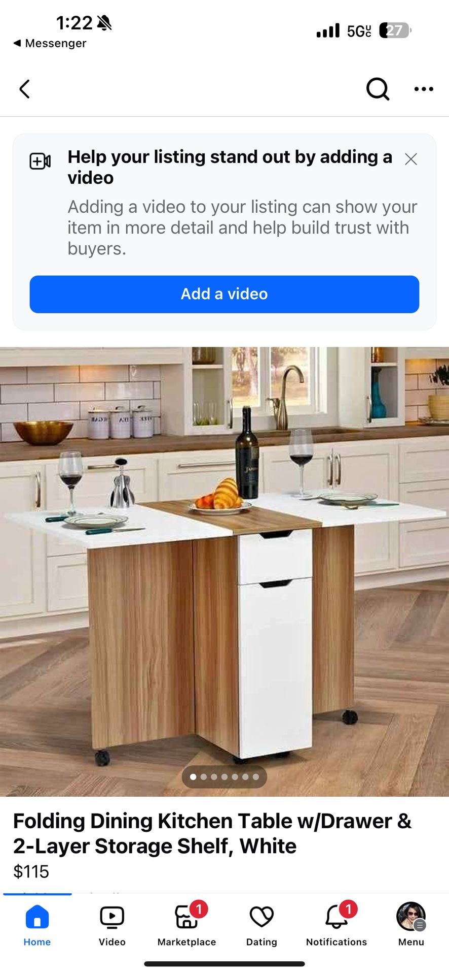 Dining Kitchen Table