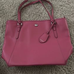 Pink Coach Purse