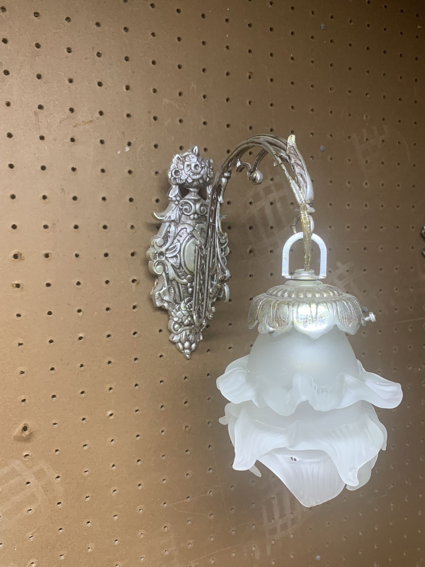 Antique Sconce Sold brass