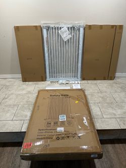 Fairy Baby 40.5" Extra Tall Baby Gate, 65.8"-72.2" Extra Wide